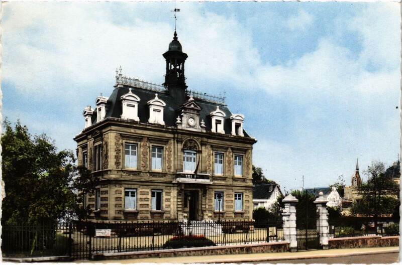Carte postale ancienne Maisons-Laffitte Hotel de Ville à Maisons-Laffitte