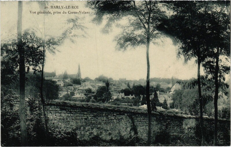 Carte postale ancienne Marly-le-Roi Vue Generale à Marly-le-Roi