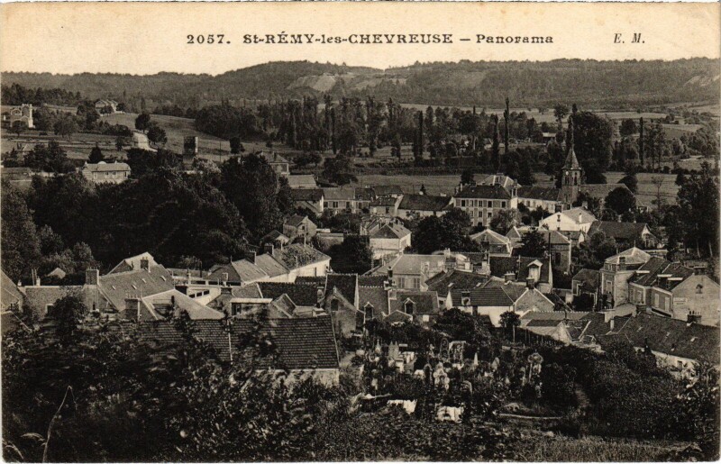Carte postale ancienne Saint-Remy-les-Chevreuse Panorama à Chevreuse