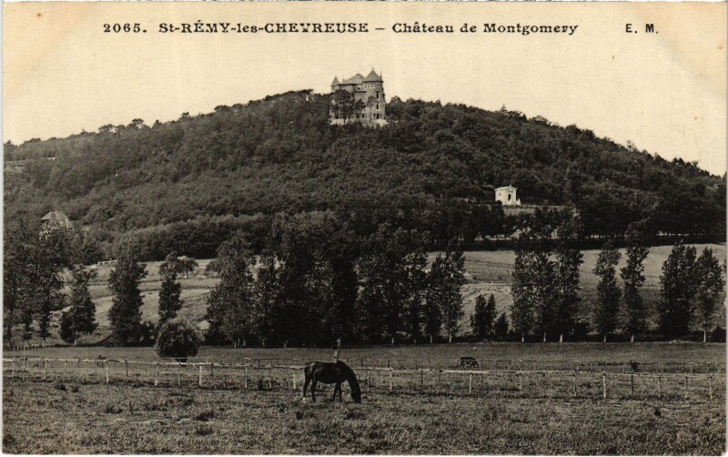 Carte postale ancienne Saint-Remy-les-Chevreuse Chateau de Montgomery à Chevreuse