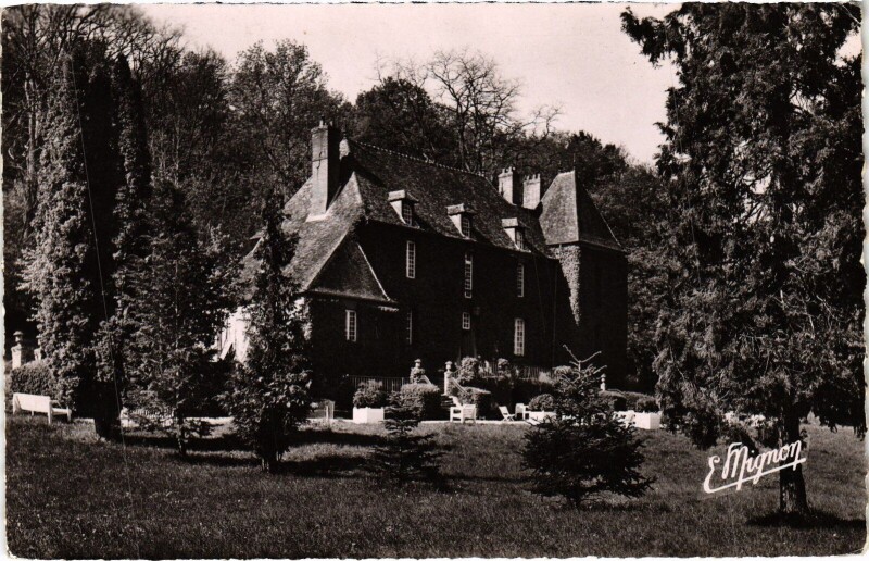 Carte postale ancienne Dammartin-en-Serve Chateau de Trois-Fontaines a Montchauvet à Dammartin-en-Serve