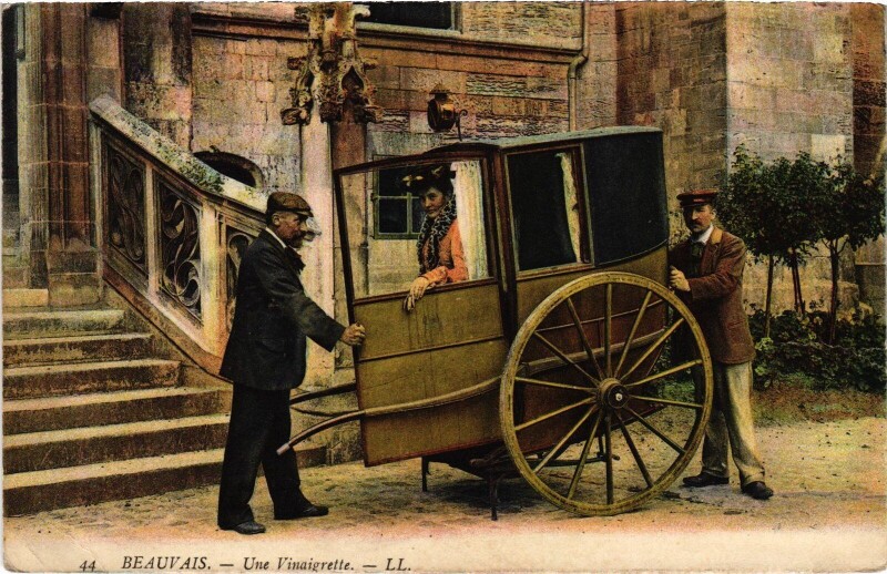 Carte postale ancienne Beauvais Une Vinaigrette à Beauvais