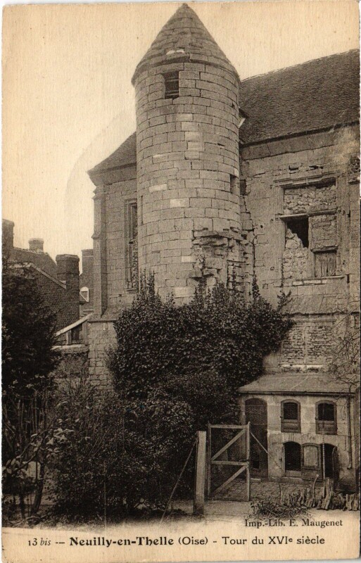 Carte postale ancienne Neuilly-en-Thelle Le Tour à Neuilly-en-Thelle