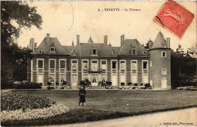 Carte postale ancienne Venette Le Chateau à Venette