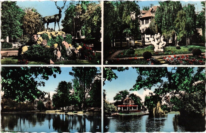 Carte postale ancienne Le Vesinet Scenes