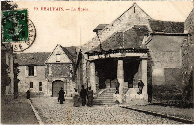 Carte postale ancienne Beauvais Le Musée à Beauvais