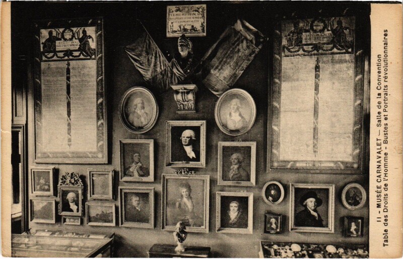 Carte postale ancienne Paris 3e Musée Carnavalet