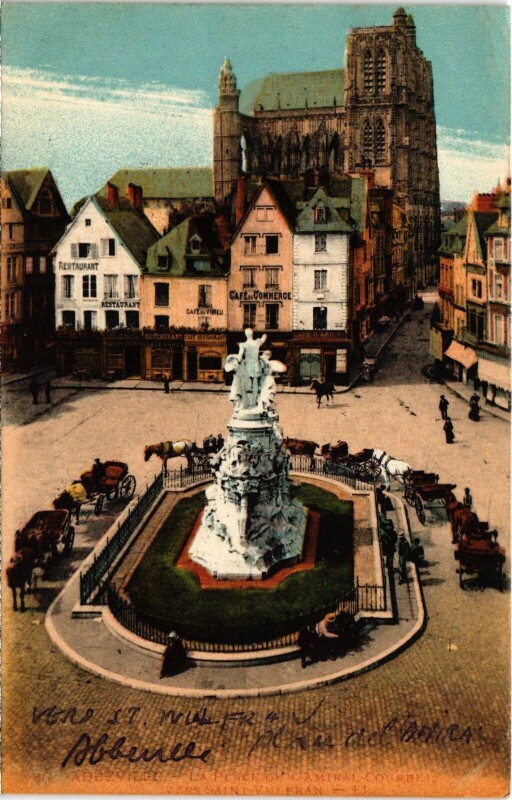 Carte postale ancienne Abbeville à Abbeville