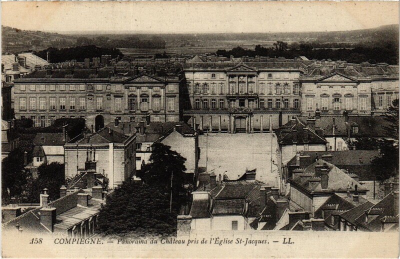 Carte postale ancienne Compiegne Le Chateau