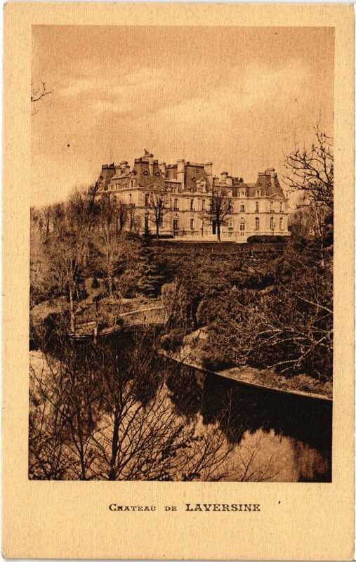 Carte postale ancienne Chateau de Laversine