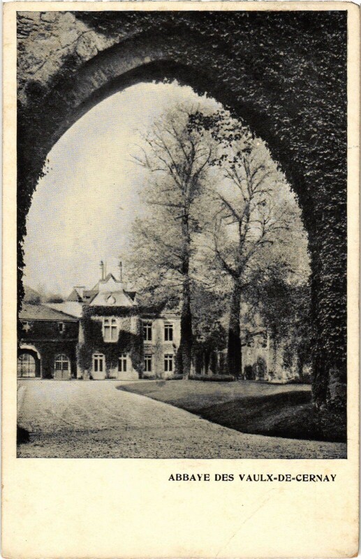 Carte postale ancienne Abbaye des Vaulx-de-Cernay