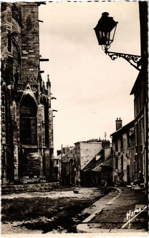 Carte postale ancienne Mantes-la-Jolie Gassicourt - Coin Pittoresque à Mantes-la-Jolie