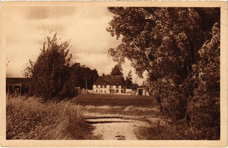 Carte postale ancienne Breval Le Hamel Le Hamel
