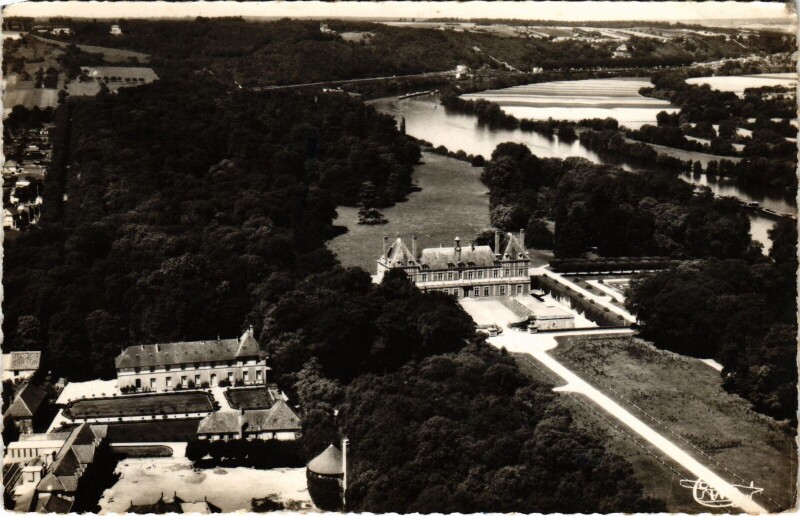 Carte postale ancienne Rosny-sur-Seine Chateau de Sully - La Solitude - Centre Medical à Rosny-sur-Seine
