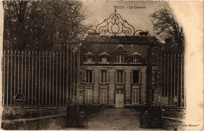 Carte postale ancienne Tilly Le Chateau à Tilly