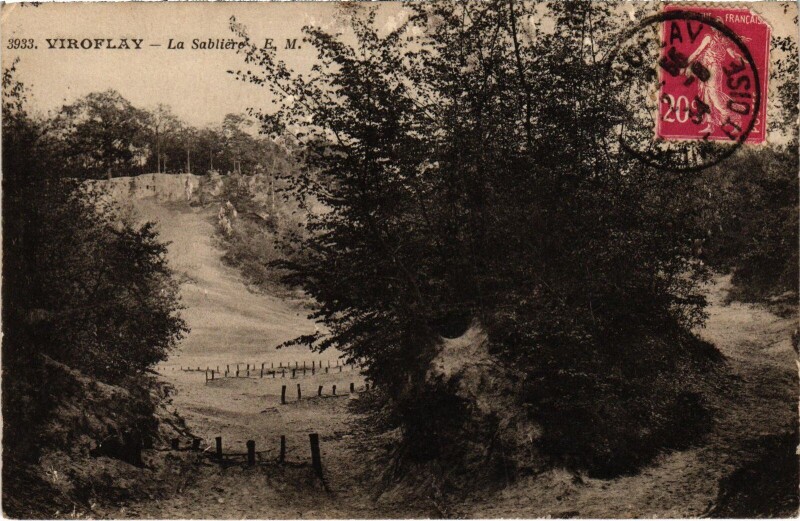 Carte postale ancienne Viroflay La Sabliere à Viroflay