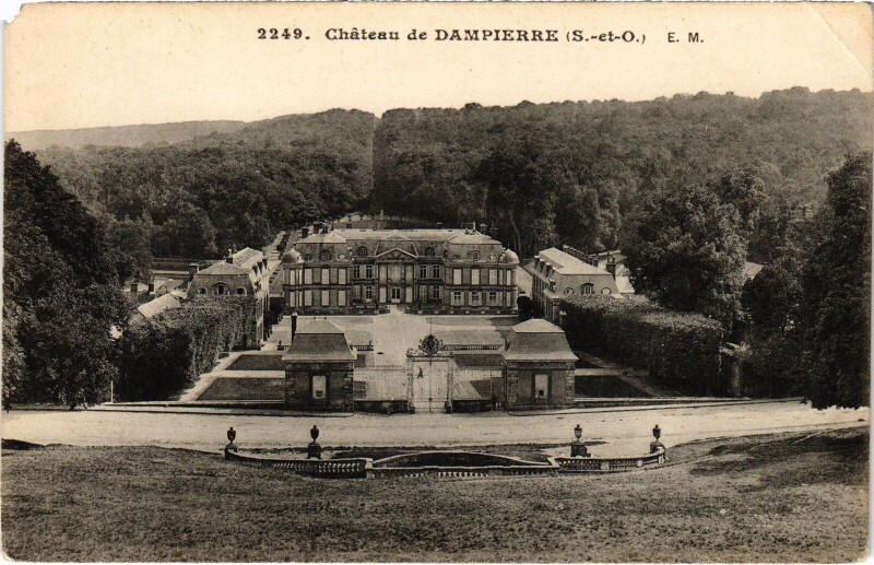 Carte postale ancienne Dampierre Le Chateau