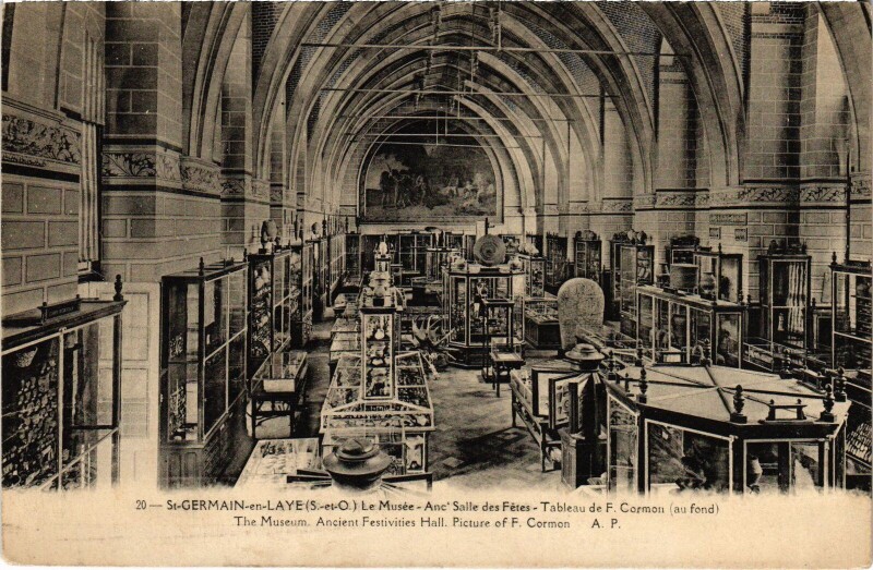 Carte postale ancienne Saint-Germain-en-Laye Le Musee à Saint-Germain-en-Laye