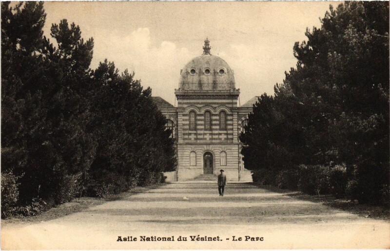 Carte postale ancienne Le Vesinet Asile National du Vesinet - Le Parc