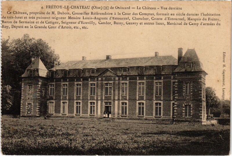 Carte postale ancienne Frétoy-le-Chateau Le Chateau