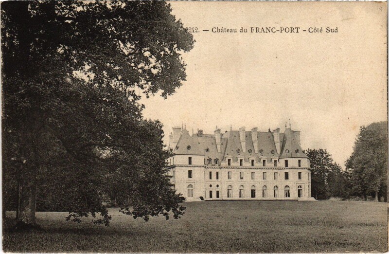 Carte postale ancienne Chateau de Francport