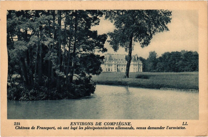 Carte postale ancienne Chateau de Francport