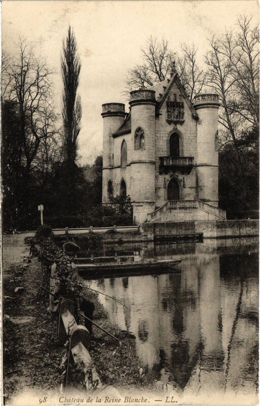 Carte postale ancienne Chateau de La Reine-Blanche