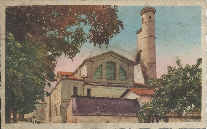 Carte postale ancienne L'Eglise à L'Isle-Jourdain