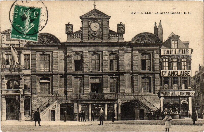 Carte postale ancienne Lille La Grand' Grande à Lille