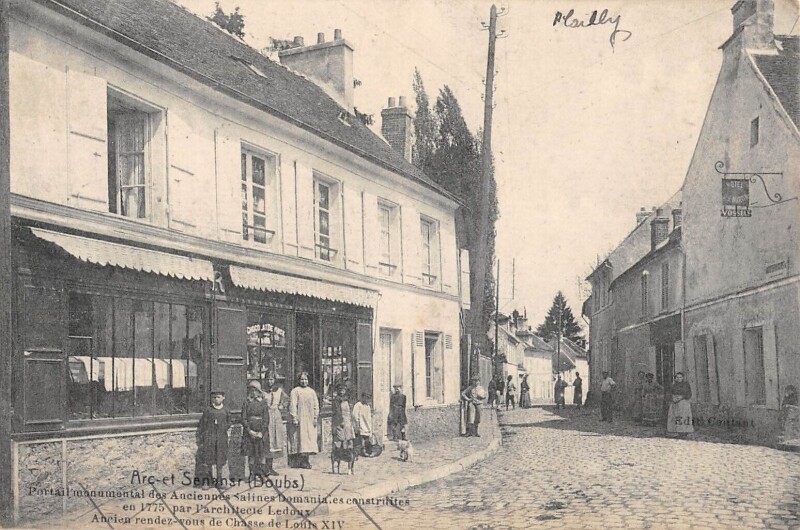Carte postale ancienne Arc Et Senans - Ancien Rendez Vous De Chasse - cliché rare à Arc-et-Senans