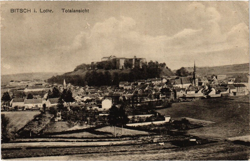 Carte postale ancienne Bitche à Bitche
