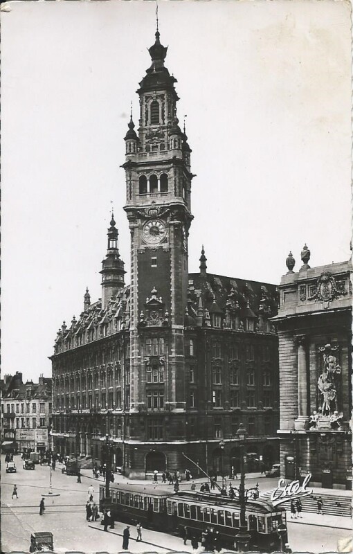 Carte postale ancienne La Bourse de Commerce à Lille