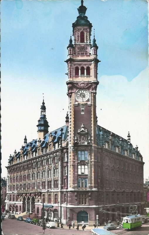 Carte postale ancienne La Bourse à Lille