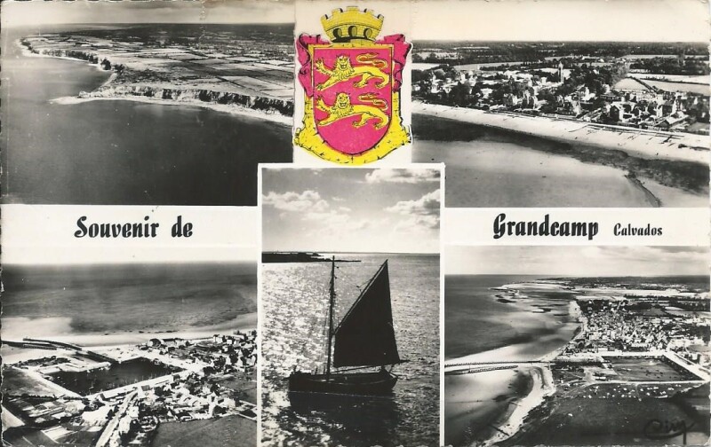 Carte postale ancienne Souvenir de Grandcamp Calvados à Grandcamp-Maisy