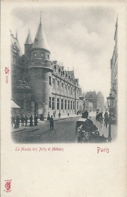 Carte postale ancienne Le Musée des Arts et Métiers à Paris
