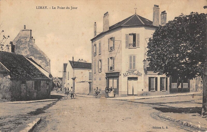 Carte postale ancienne Limay - Le Point Du Jour à Limay