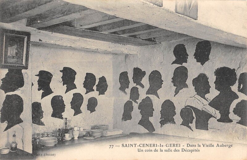 Carte postale ancienne Saint Ceneri Le Gerei - Dans La Vieille Auberge - Un Coin De La Salle Des