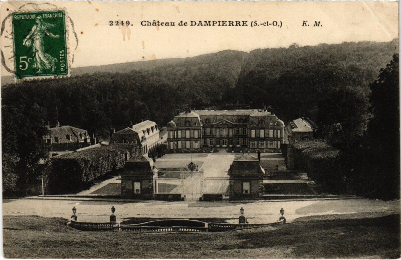 Carte postale ancienne Dampierre Le Chateau
