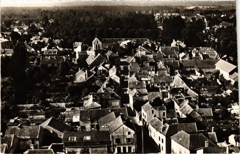 Carte postale ancienne Verneuil-sur-Seine Vue Generale à Verneuil-sur-Seine