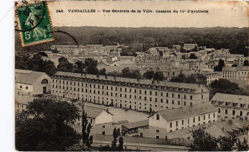 Carte postale ancienne Versailles Vue Generale à Versailles