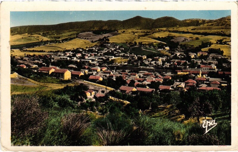 Carte postale ancienne Menerville Vue Generale