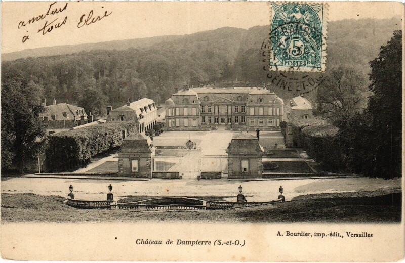 Carte postale ancienne Dampierre Le Chateau