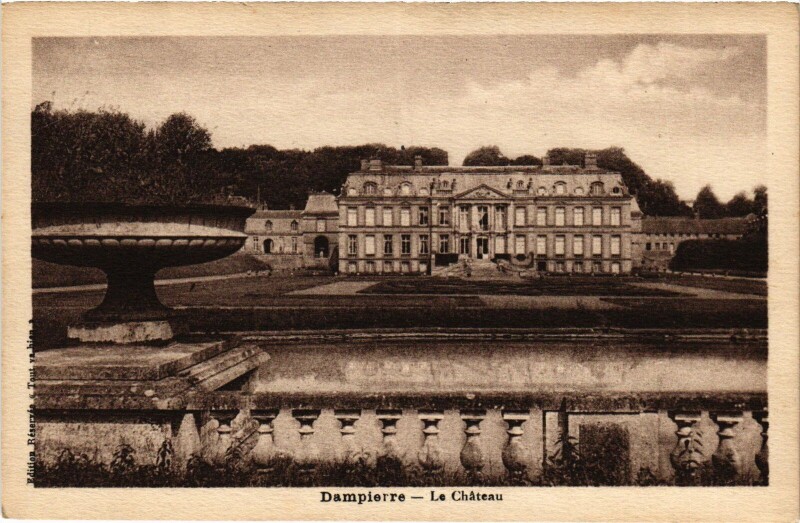 Carte postale ancienne Dampierre Le Chateau