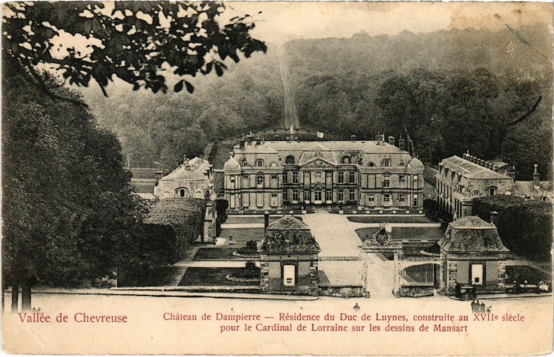 Carte postale ancienne Dampierre Le Chateau