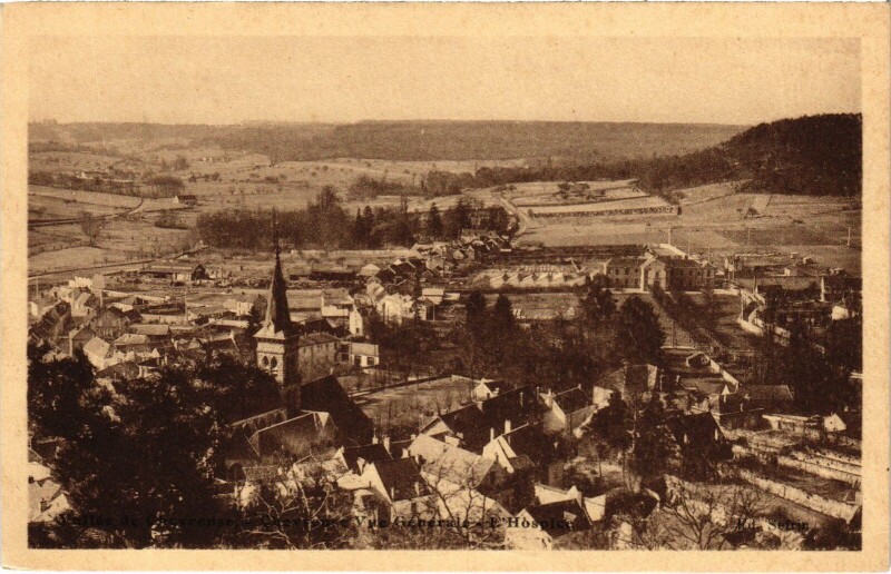 Carte postale ancienne Chevreuse L'Hospice - Vue Generale à Chevreuse