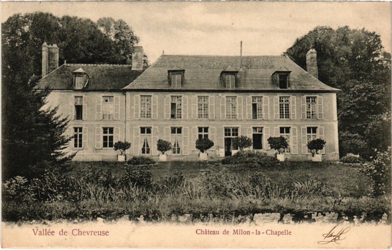 Carte postale ancienne Milon-la-Chapelle Vallee de Chevreuse - Chateau à Chevreuse