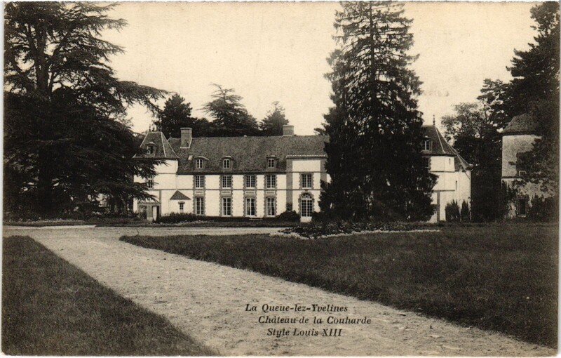 Carte postale ancienne La Queue-lez-Yvelines Chateau de la Couharde