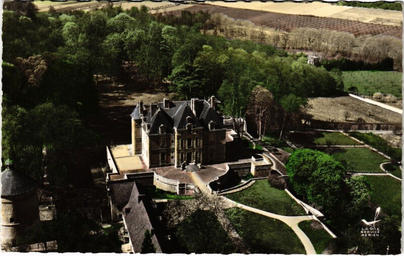 Carte postale ancienne Rosay Le Chateau à Rosay