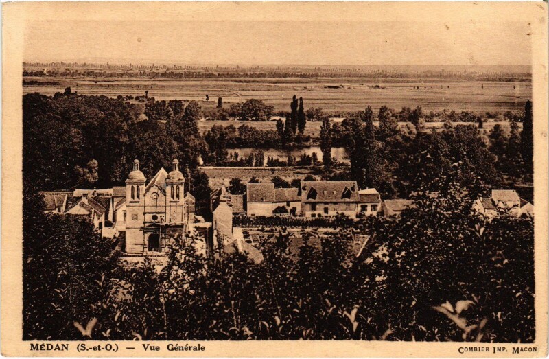 Carte postale ancienne Medan Vue Generale