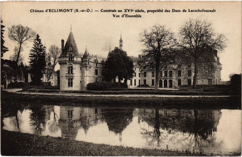 Carte postale ancienne Chateau d'Eclimont